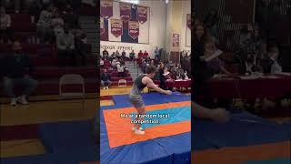 The Adrenaline Rush is Too Good #gymnastics #flips #backflip #acrobatics #sports