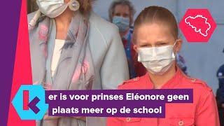 prinses Eléonore mag niet naar haar favoriete school