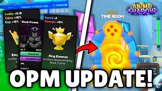 *UPDATE* New One Punch Man Update In Anime Shadow! New (Exclusive Pet, Artefacts, Time Room)