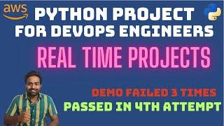 ADD THIS TO YOUR RESUME|PYTHON REAL-TIME PROJECT FOR DEVOPS ON AWS | LAMBDA FUNCTIONS |#devops #aws