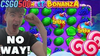 OUR BIGGEST WIN ON SWEET BONANZA EVER (CRAZY PROFIT) (CSGO500)