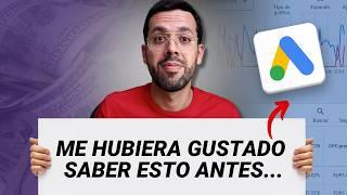 5 CONSEJOS de GOOGLE ADS para PRINCIPIANTES (2025)