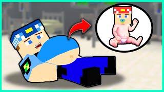 KEREM KOMİSERİN BEBEĞİ OLDU!  - Minecraft ZENGİN FAKİR HAYATI