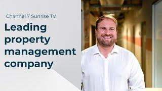 MadeComfy showcased on Channel 7 Sunrise TV - Property management company