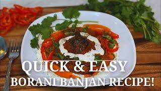 How to Make Borani Banjan | Authentic Afghani Recipe for Eggplant Lovers!