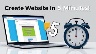 Create Your First Website in Just 5 Minutes! 