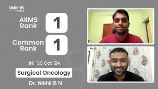 INI-SS Oct ’24 Surgical Oncology, AML 1 CML 1, Dr Nikhil B N in conversation with Dr. John