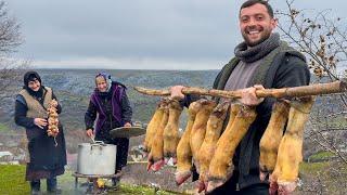 3 DAYS OF HARD WORKING AND GRANDMA  COOKED THE BEST KHASH! CAUCASIAN RURAL LIFESTYLE