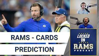 Los Angeles Rams vs. Arizona Cardinals Prediction And Offensive/Defensive Breakdown | Locked On Rams
