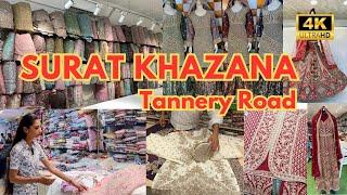 Best Budget Wedding Shopping in Bangalore | Surat Khazana Tannery Road | 4K