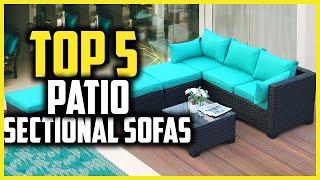 ▶️Top 5 Best Patio Sectional Sofas in 2024