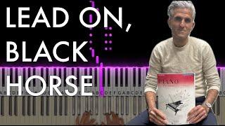 Faber Piano Adventures Lesson Book 1: Lead On, Black Horse (Russian Sailor Dance)