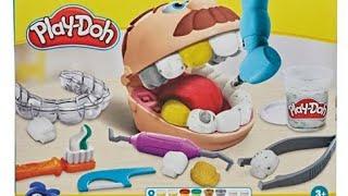 Play-Doh Doctor Drill 'n Fill Set. Плей до Мистер Зубастик. Play doh dişçi seti. Hasbro.