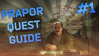 Prapor Quest Guide (2020) #1 - ESCAPE FROM TARKOV Tutorial Deutsch