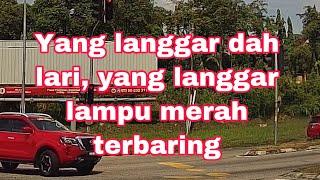 Kemalangan : motor langgar lampu merah | 04 Feb 2022 | Jalan Paroi - Kuala Pilah