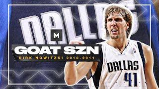 Dirk Nowitzki Went LEGEND In 2011!  | GOAT SZN