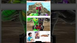 【#ガンバレジェンズ】仮面ライダーW ヒートメタル スキャン演出!!【バンダイ公式】#Shorts  #バンダイ #バンマニ