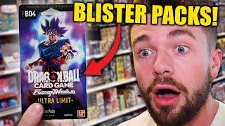 Opening Dragon Ball Super Ultra Limit Blister Packs!