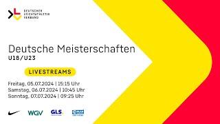 Livestream DM U18/U23 | Samstag