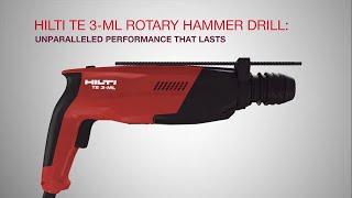 Hilti Thailand - TE 3-CL and TE 3-ML Rotary Hammer