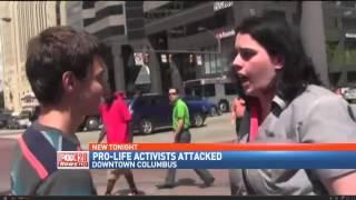 Caught on Camera: Pro-Life Activists Confronted and Attacked by Woman