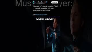 Elon Musk bends over Twitch