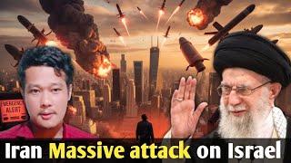Iran Massive attack on Israel | Iranba Israel ko dale attack kaataha