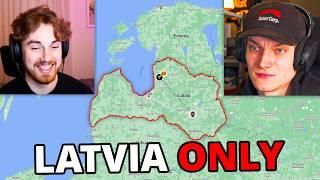 GEOGUESSR PRO vs LATVIAN NOOB (Latvia Only)