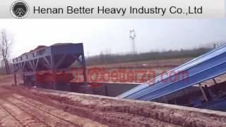 HZS90 concrete batching plant