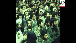 SYND 2 4 86 KHOMEINI GIVES SPEECH DECLARING IT'S DUTY OF ALL IRANIANS TO DEFEND ISLAM