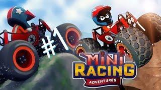 Большая голова и маленькая машинка // Mini Racing Adventures