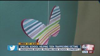 Special school helping teen trafficking victims