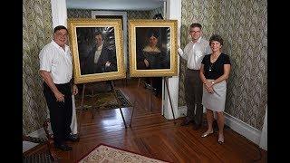 Town Presents Historic Portraits to the Long Island Museum in Stony Brook