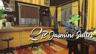 2B JASMINE SUITES | Renovation Battle Collab | The Sims 4 Speed Build