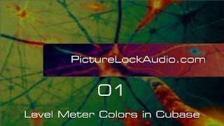 01 - Level Meter Colors in Cubase