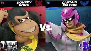 Shark Tank #79 Winners Round 4 - Andrik (Captain Falcon) Vs. Glug (Donkey Kong) - SSBU Tournament