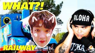 WHAT IS THIS TRAIN SONG BANG CHAN! | Reaction to Railway