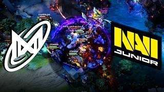 NIGMA vs NAVI.JUNIOR - WHAT A SERIES !! TI14 The International 2025 Western Europe Closed Qualifier