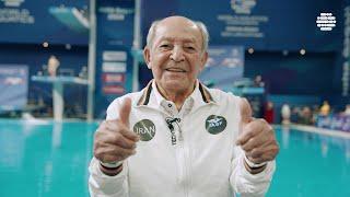 100 YEARS OLD DIVER | Taghi Asgari | Age is no barrier for Iranian diver