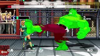 MUGEN: Team Voltaic Viridian vs. Team BIG GREEN BOYZ (B-man 9000)