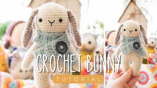 Amigurumi Bunny Tutorial  | How to Crochet  | Bitty Bunnies 