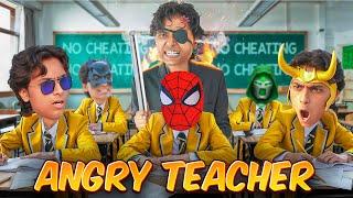 Avengers vs ANGRY Teacher  | @Thetargetsiblings