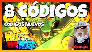 8 CÓDIGOS NUEVOSTODOS los CÓDIGOS de DRAGON BALL RAGERoblox 2024  EMiLiOR