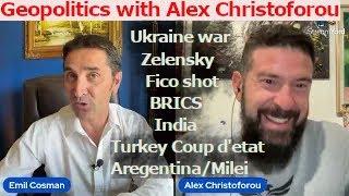 My Guest: Alex Christoforou. Global Geopolitics. Discussion Topics in the description box below.