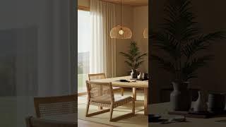 Wabi Sabi Dining Rooms That Embrace Simplicity #wabisabi #kitchendesign #japanesekitchen #kitchen