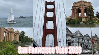 SAN FRANCISCO VLOG! Palace of Fine Arts, Golden Gate Bridge, Lombard Street, & The Beach Taco Bell!