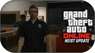 GTA 5 Heist Online - NEW Play As A Cop in Free Roam - How to Get Secret Cop Outfit (GTA 5 Gameplay)