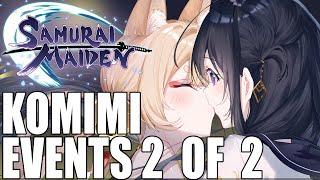 Samurai Maiden - All Komimi Character Cutscenes 2 of 2