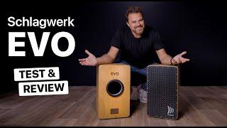 MODERN CAJON?! Schlagwerk EVO Cajon - Unbox Play-test & Review