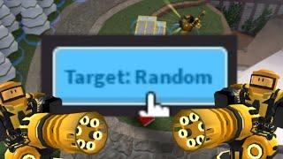 When You Set Tower Target To Random (TDS MEMES) - Roblox